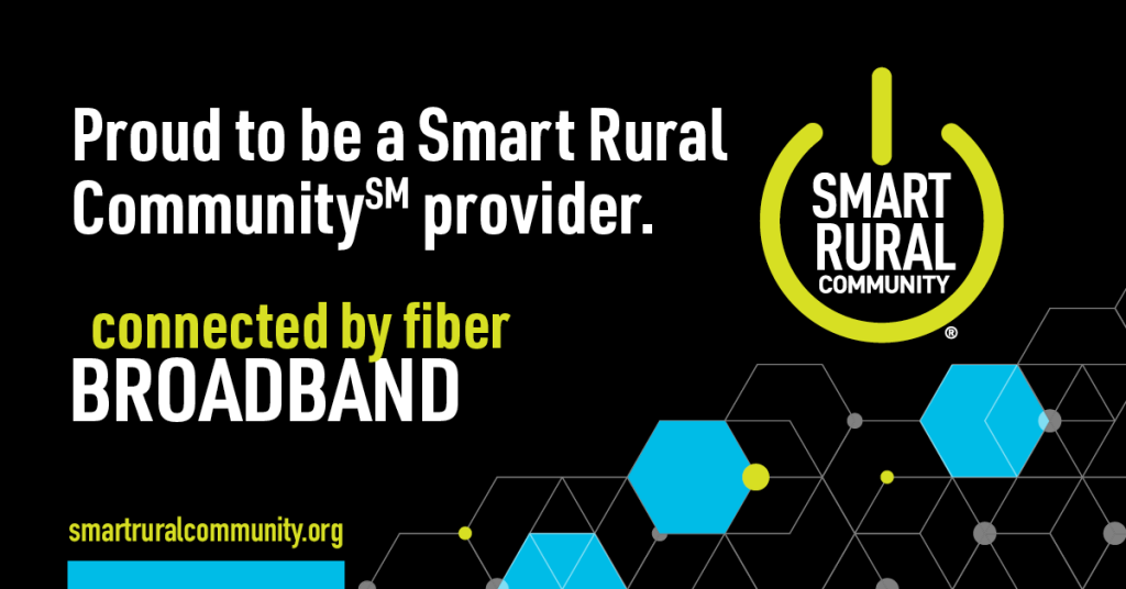 Proud to be a Smart Rural Community Provider.